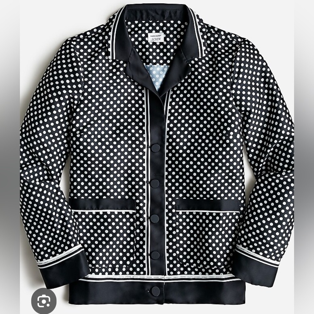 Marie Marot x J.Crew drapey top